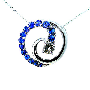 September Birthstone is "Sapphire" -  information here.