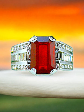July Birthstone is "Ruby" -  information here.